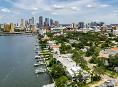 High-gloss luxury floor coatings for elite waterfront estates on Davis Islands, Tampa.